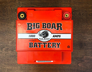 Big Boar Battery 1000, 6 3/4"L x 7"T x 5"W
