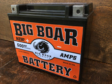 Big Boar Battery, Reverse Polarity, 500 Cranking Amps, 6 7/8"L x 6 1/16"T x 3 5/16"W