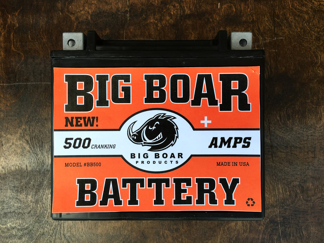 Big Boar Battery, 500 Cranking Amps, 6 7/8